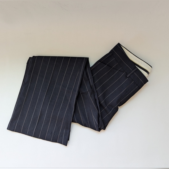 Theory Morris Denim Pinstripe Pants Size 0